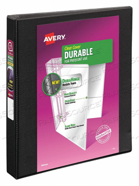 OEM#: AVE170113-RING BINDER 1 BLACK by Avery