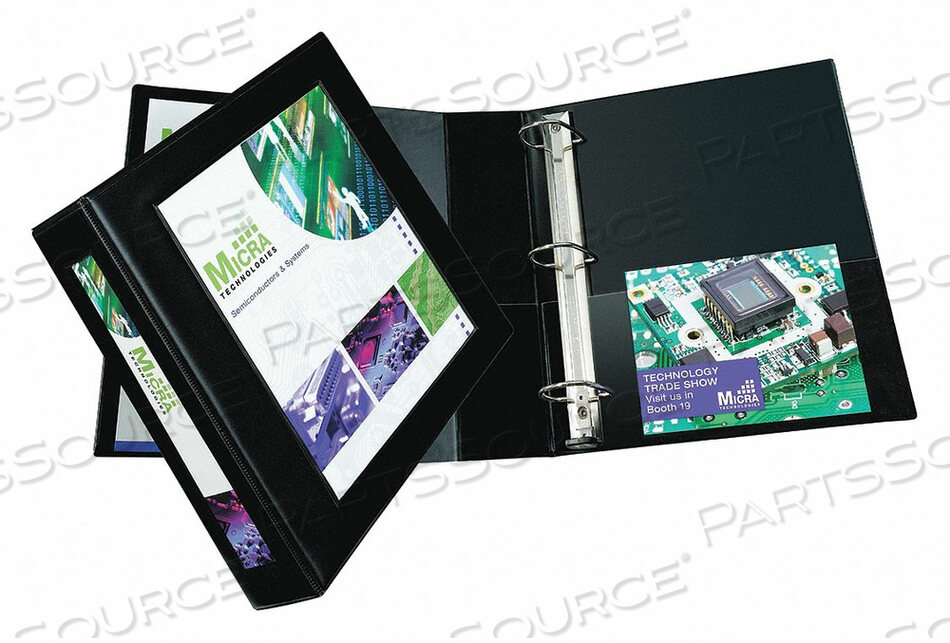 OEM#: AVE680323-RING BINDER 2 BLACK by Avery
