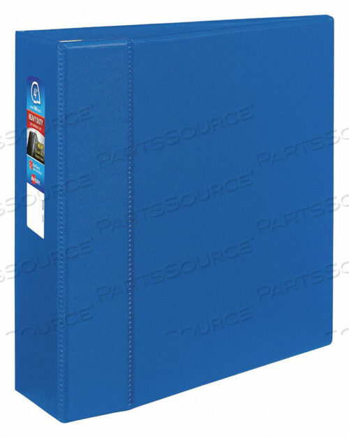 OEM#: AVE798843-RING BINDER 4 BLUE by Avery