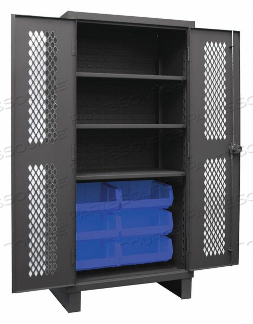 OEM#: HDCV36-6B-3S5295BIN CAB LOUVERED/SHELVING 78 H 36 W 24 D by Durham Manufacturing Company
