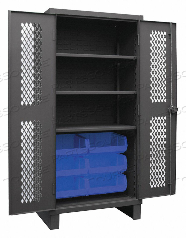 OEM#: HDCV36-6B-3S5295BIN CAB LOUVERED/SHELVING 78 H 36 W 24 D by Durham Manufacturing Company