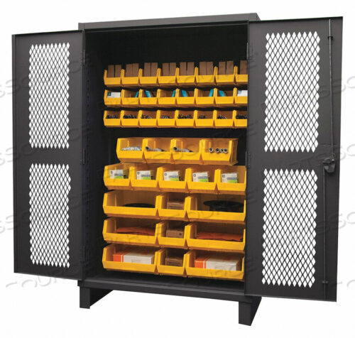 OEM#: HDCV48-42B-95BIN CABINET LOUVERED 78 H 48 W 24 D by Durham Manufacturing Company