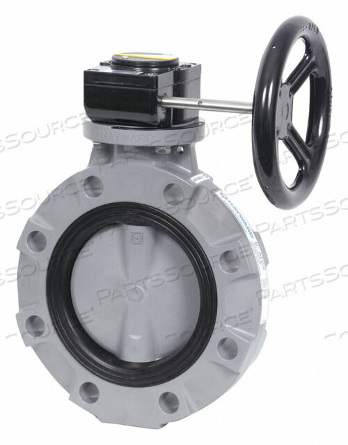 OEM#: BYV14060A0EG000BUTTERFLY VALVE PVC/PP EPDM 6IN GEAR by Hayward