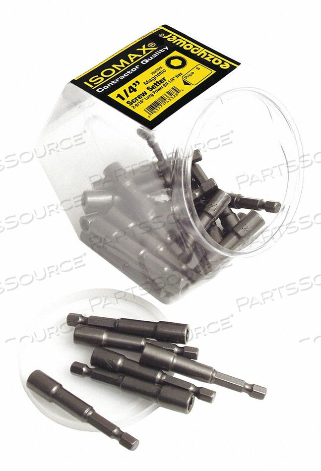 OEM#: 00328NUTSETTER 1/4 HEX 2-1/2 L STEEL PK50 by Eazypower