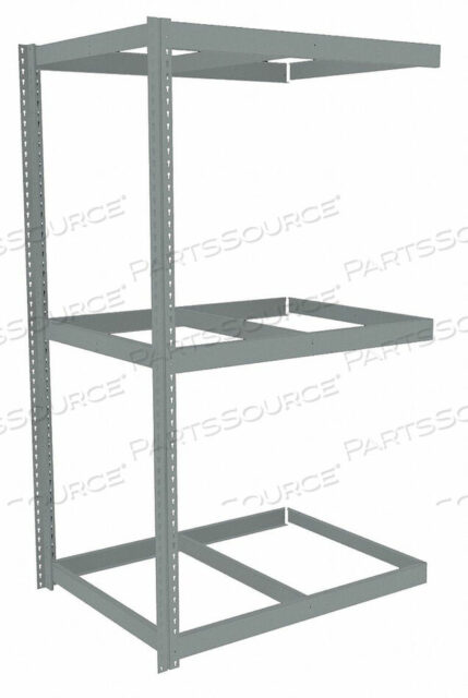 OEM#: ZLC7-4836A-3BOLTLESS SHELVING ADD-ON 84 H GRAY by Tennsco Corp.