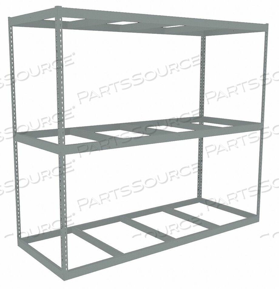OEM#: ZLE7-9636S-3BOLTLESS SHELVING STARTER 84 H GRAY by Tennsco Corp.