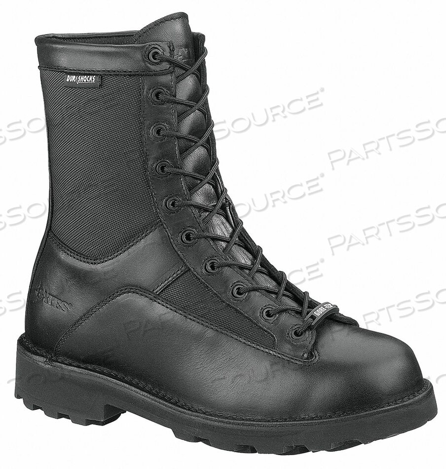 OEM#: E03140BOOT 13M BLACK FRONT LACE/SIDE ZIPPER PR by Bates