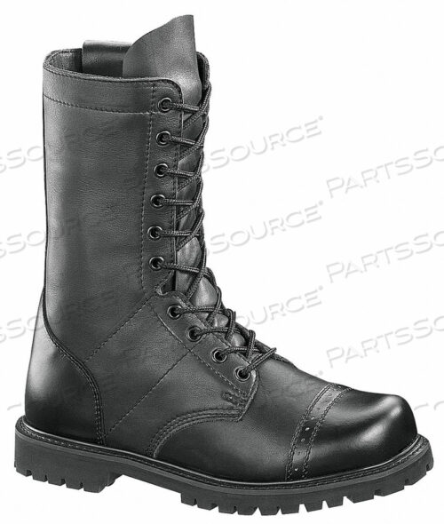 OEM#: E02184BOOT 14M BLACK FRONT LACE/SIDE ZIPPER PR by Bates
