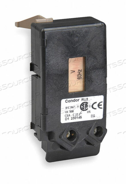 OEM#: RU3MUNDER VOLTAGE RELAY 480V 60 HZ MDR3 by Condor USA, Inc