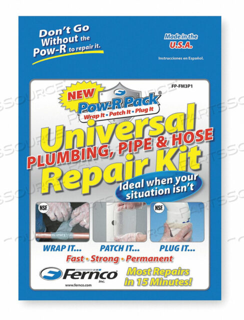 OEM#: FP-FM3P1UNIVERSAL EMERGENCY REPAIR KIT by Fernco