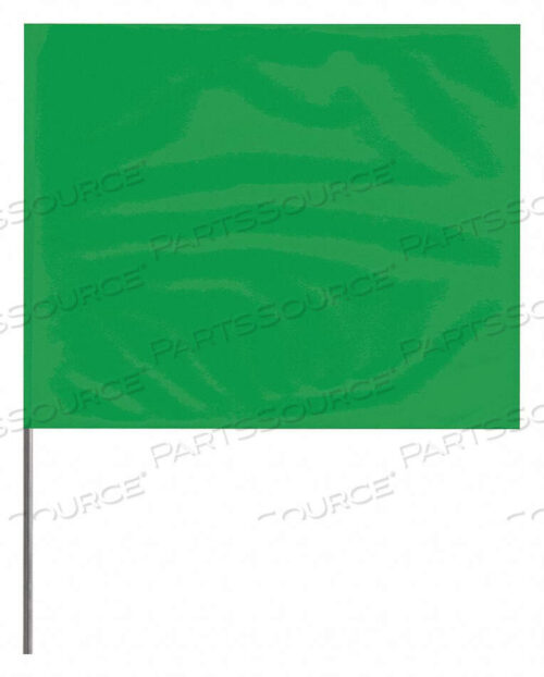 OEM#: 4536G-200MARKING FLAG GREEN BLANK PVC PK100 by Presco