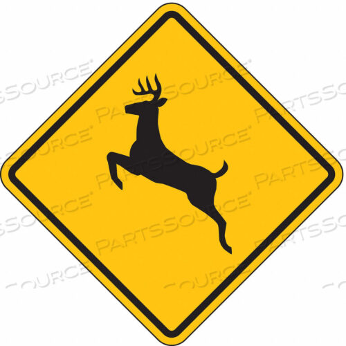 OEM#: W11-3-24DATRAFFIC SIGN 24 H 24 W ALUMINUM by Lyle Signs Inc.