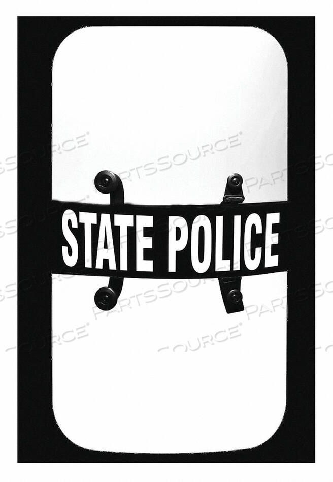 OEM#: BS-3-SPSTATE POLICE RIOT SHIELD CLEAR by Paulson International