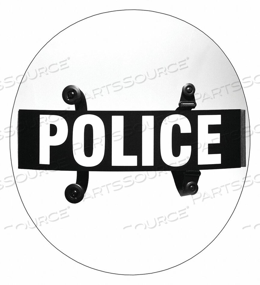 OEM#: BS-7-CROUND CORRECTIONS RIOT SHIELD CLEAR by Paulson International