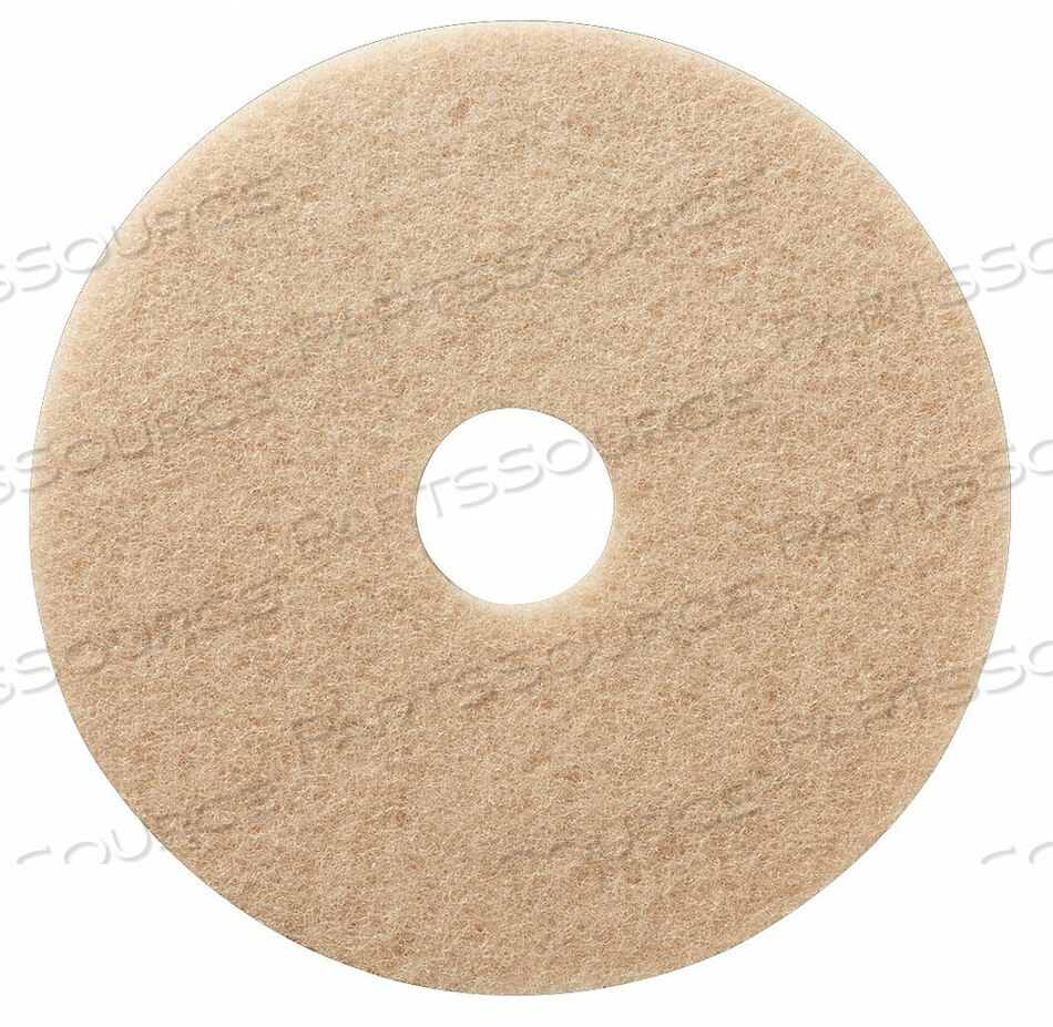 OEM#: 402V89BURNISHING PAD TAN SIZE 17 ROUND PK5 by Tough Guy