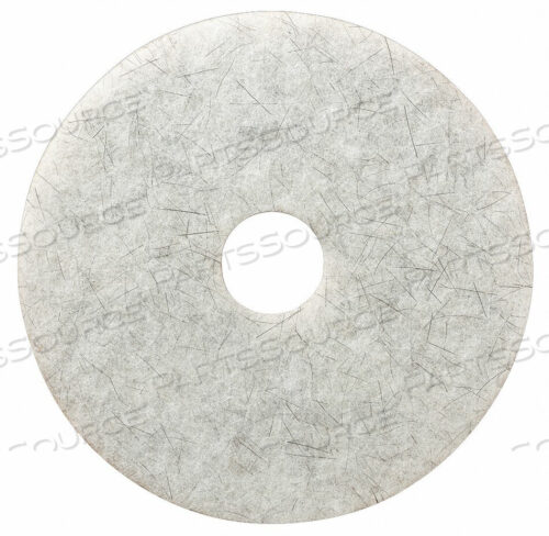 OEM#: 402W55BURNISHING PAD WHITE SIZE 20 ROUND PK5 by Tough Guy