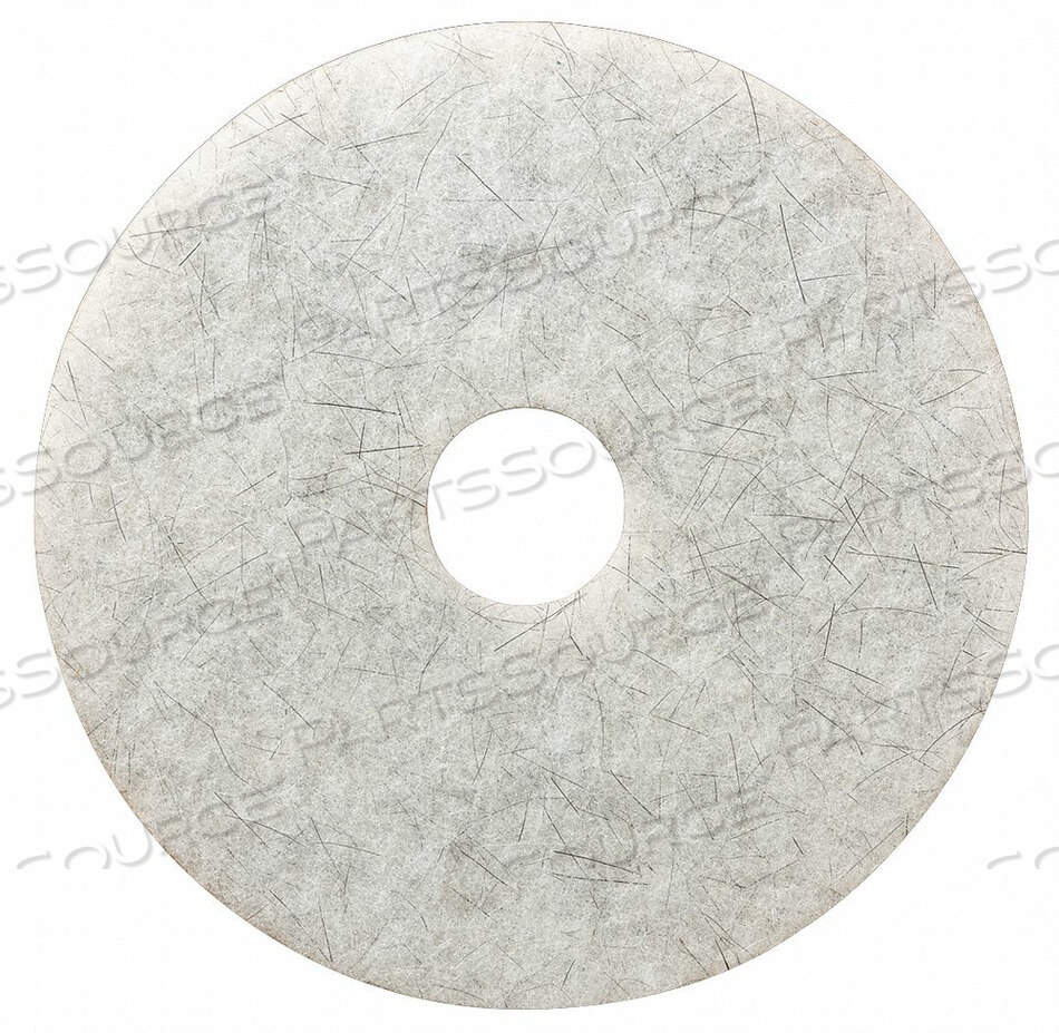 OEM#: 402W57BURNISHING PAD WHITE SIZE 27 ROUND PK5 by Tough Guy