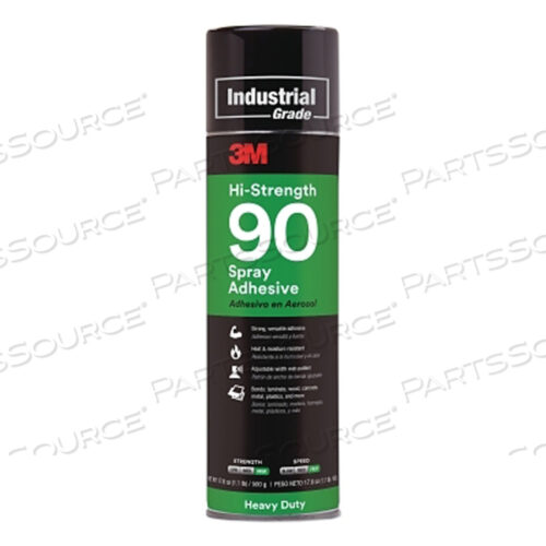 OEM#: 7000023924HI-STRENGTH 90 CA SPRAY ADHESIVE, 17.6 OZ, AEROSOL CAN, CLEAR by 3M Consumer
