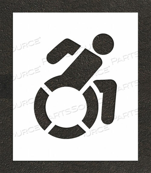 OEM#: STL-108-32101PAVEMENT STENCIL 29 H 25 W 0.125 THICK by RAE Products & Chemicals Corp.