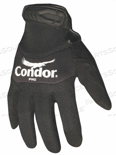 OEM#: 42KZ78J4132 MECHANICS GLOVES 2XL BLACK PR by Condor