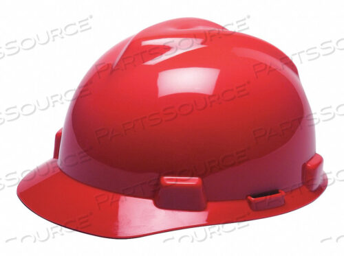 OEM#: 10057446V-GARD SLOTTED CAP WITH 1-TOUCH SUSPENSION, RED by MSA Safety Sales, LLC