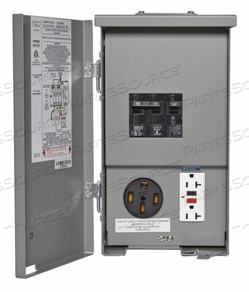 OEM#: CESMPSC55GRHRRV POWER OULETW/2 BREAKERS 60A by Connecticut-Electric