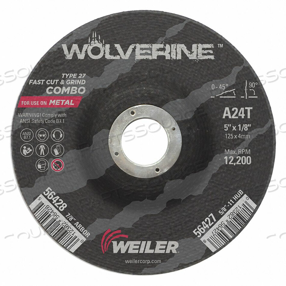 OEM#: 56428CW-5 X 1/8 X 7/8 AO (T27) by Wolverine