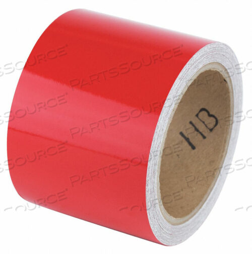OEM#: RF3RDREFLECTIVE MARKING TAPE SOLID RED 3 W by Harris