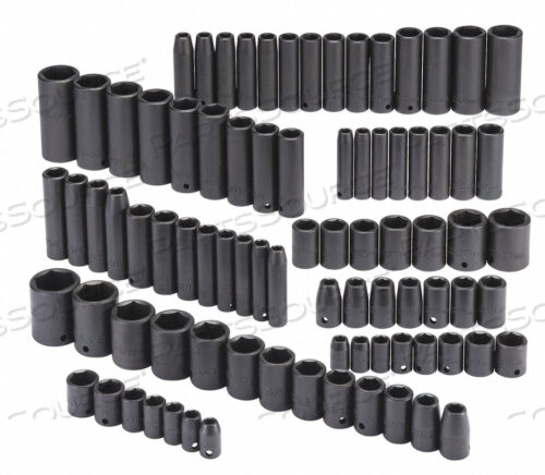 OEM#: J7274IMPACT SOCKET SET 86 PCS. by Proto