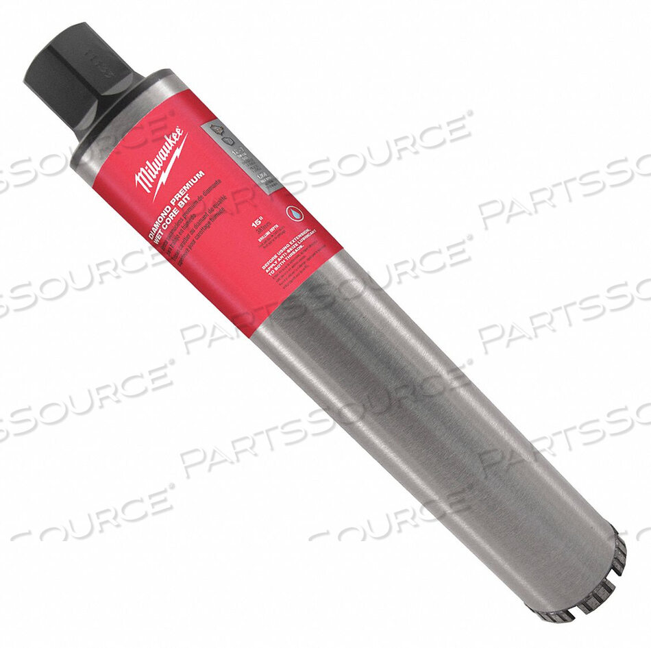 OEM#: 48-17-3042WET CORING BIT 4-1/4 SIZE 1-1/4-7 THREAD by Milwaukee Electric Tools