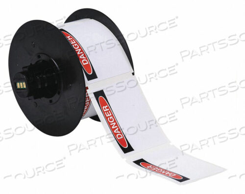 OEM#: B30-25-595-OSHADALABEL RED/BLACK/WHITE 4.000 IN. by Brady Americas