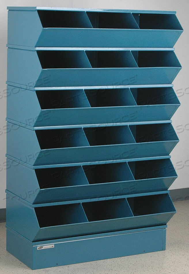 OEM#: 3-418SSBSECTIONAL BIN UNIT 18 BLUE 59-1/4 IN H by Stackbin Corporation