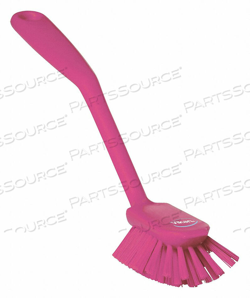 OEM#: 42371VIKAN DISH BRUSH W/ SCRAPER- MEDIUM, PINK by Vikan