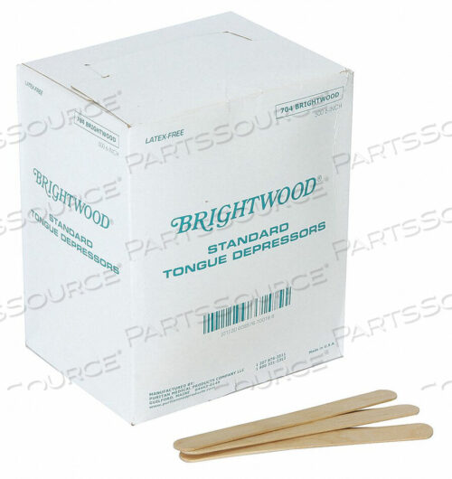OEM#: 40705TMTONGUE DEPRESSOR NON-STERILE 6IN PK500 by Honeywell