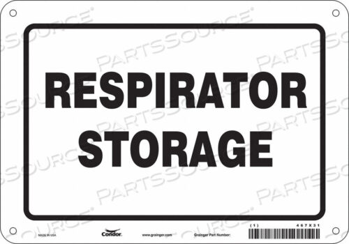 OEM#: 467X31SAFETY SIGN 10 W 7 H 0.004 THICKNESS by Condor