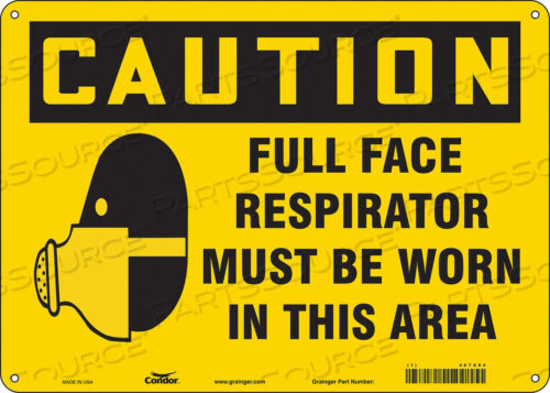 OEM#: 467X84SAFETY SIGN 14 W 10 H 0.032 THICKNESS by Condor