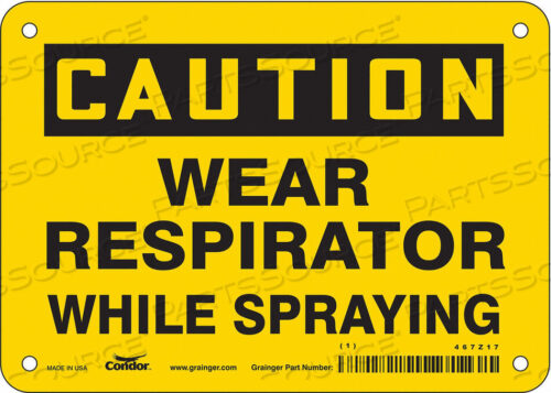 OEM#: 467Z17SAFETY SIGN 7 W 5 H 0.004 THICKNESS by Condor