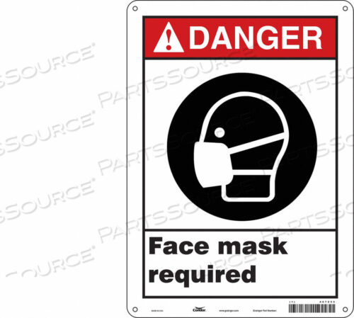 OEM#: 467Z55SAFETY SIGN 10 W 14 H 0.004 THICKNESS by Condor