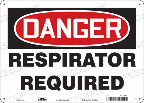 OEM#: 467Z67SAFETY SIGN 14 W 10 H 0.032 THICKNESS by Condor