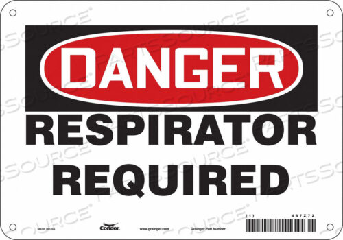 OEM#: 467Z72SAFETY SIGN 10 W 7 H 0.004 THICKNESS by Condor