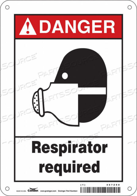 OEM#: 467Z98SAFETY SIGN 7 W 10 H 0.032 THICKNESS by Condor