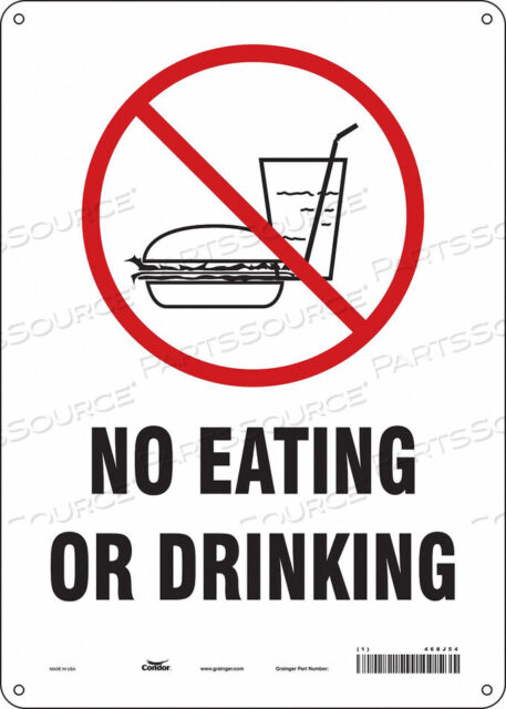 OEM#: 468J54SAFETY SIGN 10 W 14 H 0.032 THICKNESS by Condor