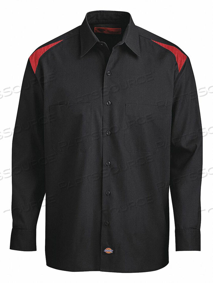 OEM#: 6605BR TL 3XLJ4853 LONG SLVE SHIRT BLK ENGLISH RED 3XL TALL by VF Imagewear, Inc.
