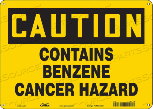 OEM#: 475V43SAFETY SIGN 14 WX10 H 0.055 THICKNESS by Condor