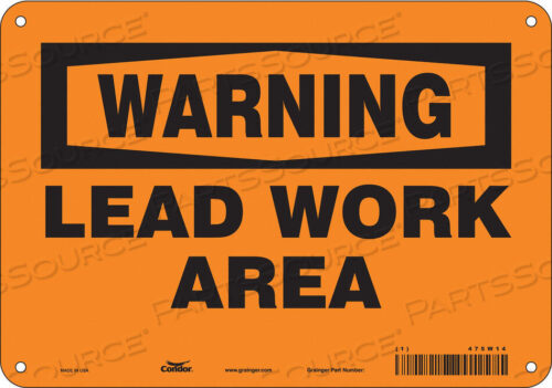 OEM#: 475W14SAFETY SIGN 10 WX7 H 0.032 THICKNESS by Condor