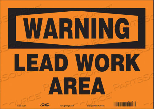 OEM#: 475W19SAFETY SIGN 14 WX10 H 0.004 THICKNESS by Condor
