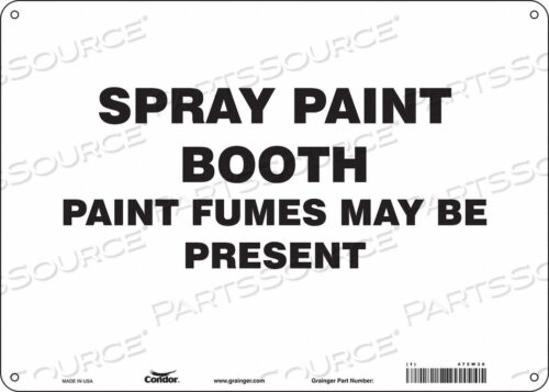 OEM#: 475W30CHEMICAL SIGN 14 W 10 H 0.032 THICK by Condor