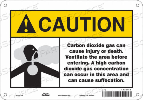 OEM#: 475W71CHEMICAL SIGN 10 W 7 H 0.055 THICKNESS by Condor