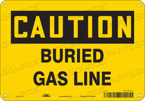 OEM#: 475X02CHEMICAL SIGN 10 W 7 H 0.004 THICKNESS by Condor