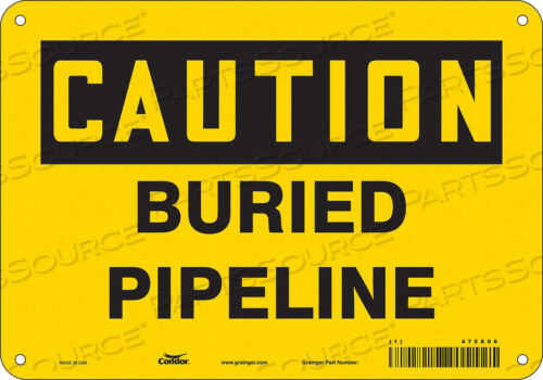 OEM#: 475X06CHEMICAL SIGN 10 W 7 H 0.055 THICKNESS by Condor
